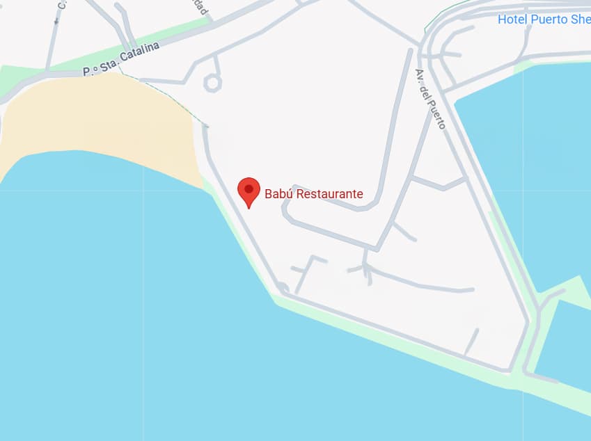 Ubicación Babú Restaurante